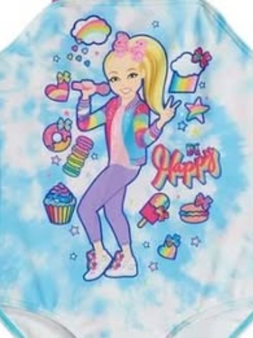 JoJo Siwa One-Piece Bathing Suit Size 5/6